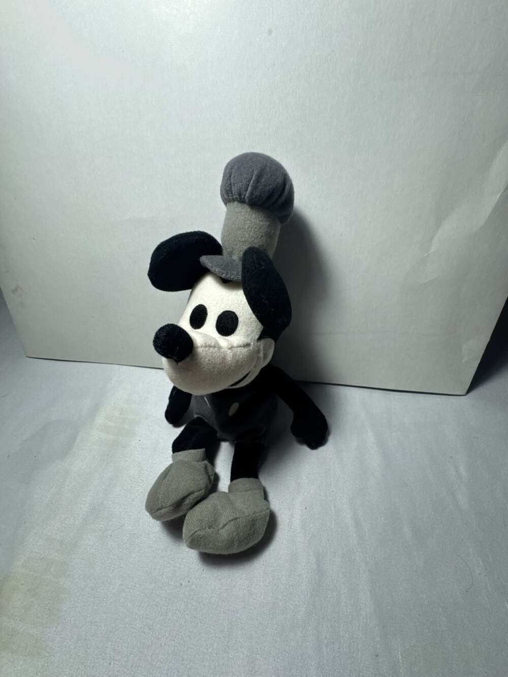 Disney Steamboat Willie Mickey Mouse Plush Doll